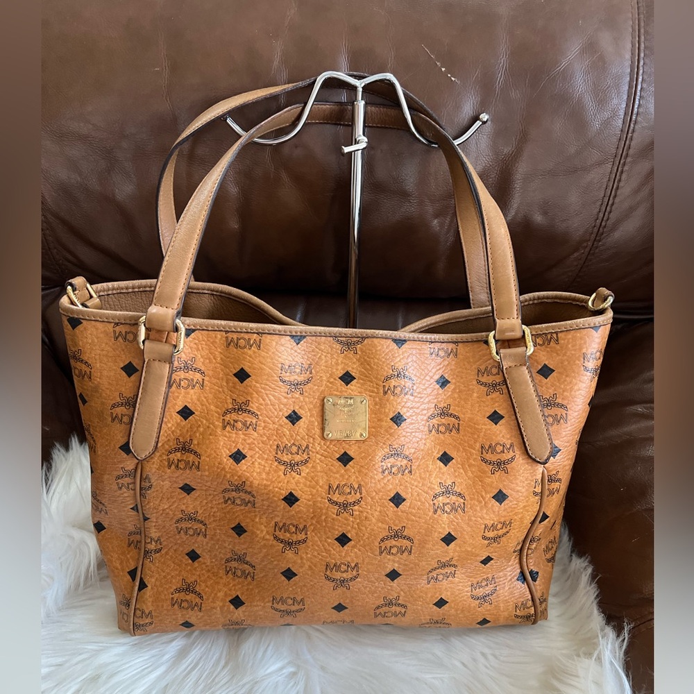 MCM cognac Tote bag